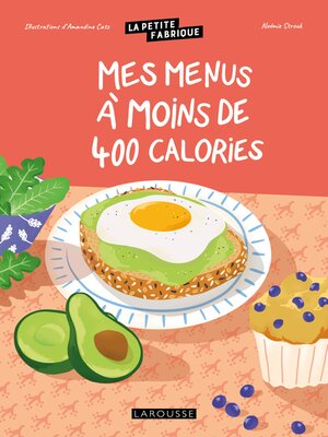 cover image of La petite fabrique--Mes menus à moins de 400 calories